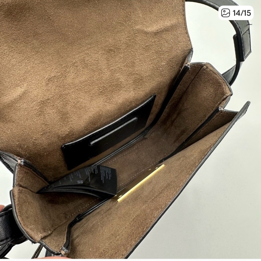 All Saints Ida Leather Crossbody Bag - Picture 14 of 15